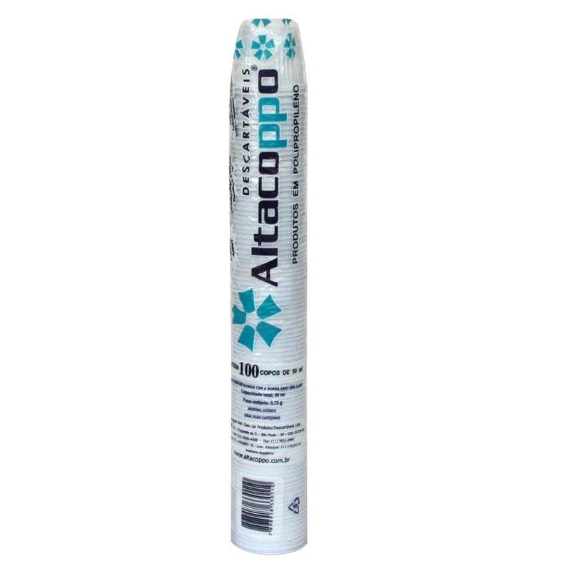COPO DESCARTÁVEL ALTACOPO - 180 ML